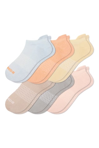 Bombas Assorted 6-Pack Supima Cotton Blend Ankle Socks