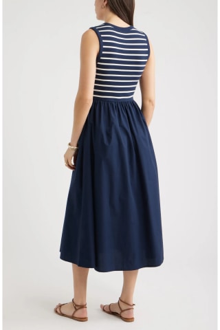 Caslon Mixed Media Dress