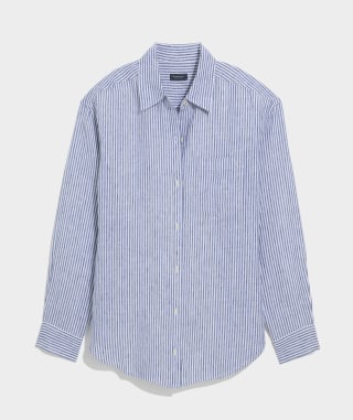 Vineyard Vines Birdie Linen Button-Down