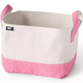Lands' End Small Canvas Storage Tote