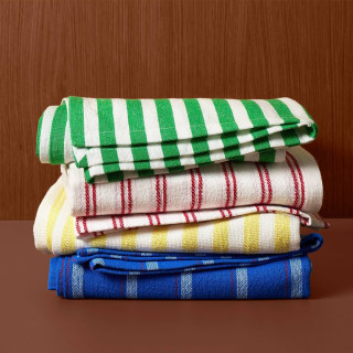 Rosie Assoulin x Target Striped Kitchen Flour Sack Towels (4 Pack)