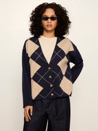 Sanctuary Arden Cardigan Loma Argyle