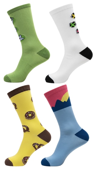 Tick Socks, Set of 4