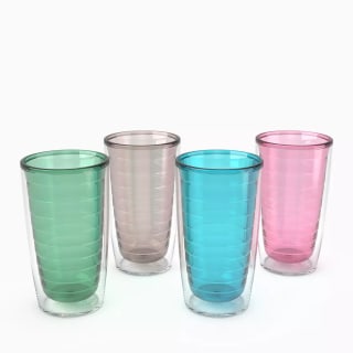 Tervis Clear and Colorful Tabletop Collection Tumblers