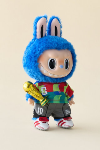 POP MART The Monsters Labubu X FIFA Series Catch The Win Plushie Figure