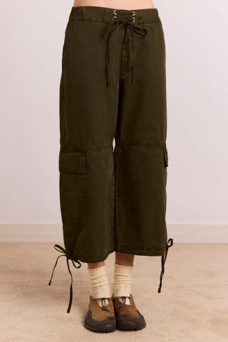 Damson NadderToshi Utility Capri Trouser
