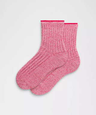 Lululemon Unisex Quarter-Length Ragg Socks