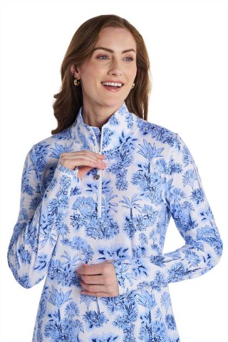 Coolibar Women's Sarasota Quarter-Zip Dress