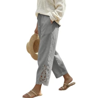 Dokotoo Linen Cotton Pants