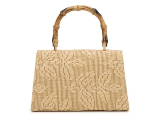 Crown Vintage Bamboo Handle Satchel