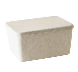 SortJoy Wide Sculpted with Lids Stone