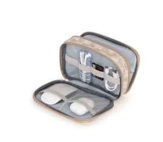 U Brands Navy Canvas Tech Organizer