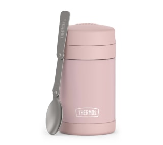 Thermos Vaccum Insulated Stainless Steel Food Jar with spoon, 16 oz