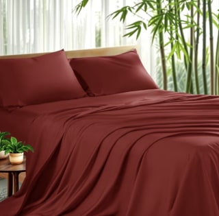 Sonoro Kate Luxury Cooling Bamboo Bed Sheet Set