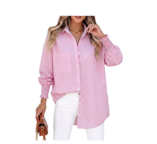 Fantaslook Striped Button Down Shirt