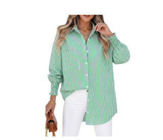 Fantaslook Striped Button Down Shirt