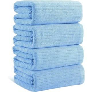 Jessy Home Four-Pack Bath Towels Set