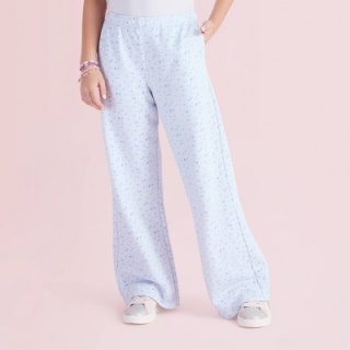 LoveShackFancy x Target Girls' Esme Everblooming Ditsy French Terry Wide Leg Sweatpants