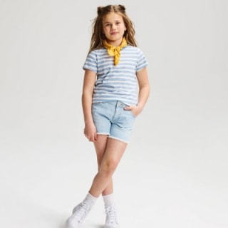 Cat & Jack Girls' Short Sleeve 100% Cotton T-Shirt