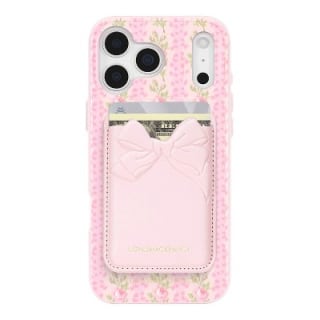 LoveShackFancy x Target Case-Mate Adhesive Bow Cardholder