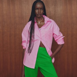 Rosie Assoulin x Target Long Sleeve Oversized Poplin Button-Down Shirt