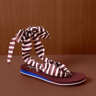 Rosie Assoulin x Target Women's Striped Wrap Sandals