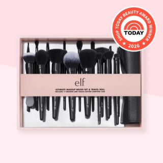 E.l.f. Cosmetics Ultimate Makeup Brush Set & Travel Roll