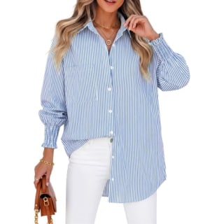 Fantaslook Striped Button Down Shirt