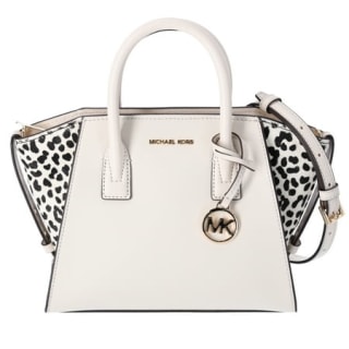Michael Kors Avril Small Logo Leather Tote Bag