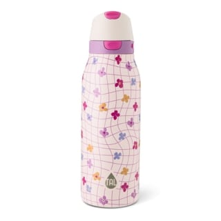 Tal 20oz Stainless Steel 2-in-1 Straw and Chug Water Bottle