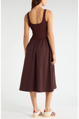 Zella Effortless Sleeveless Midi Dress