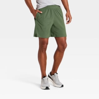 All in Motion Men's Active Light Unlined Run Shorts (7 Inch)