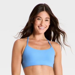 All in Motion Everyday Soft Light Support Narrow Racerback Sports Bra