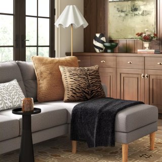 Threshold Square Tiger Stripe Pillow