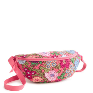 Vera Bradley Outlet Cotton Medium Crescent Sling Crossbody Bag