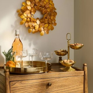Hearth & Hand with Magnolia Mini Yellow Aspen Wreath