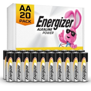 Energizer Alkaline Power AA Batteries (20 Pack)