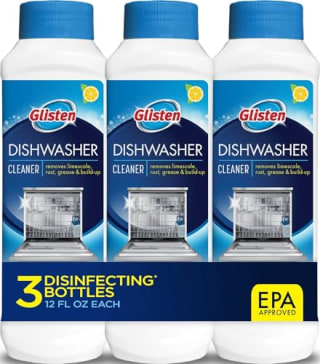 Glisten Dishwasher Cleaner, 3-Pack