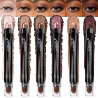 Luxaza Pro Cream Eye Shadow Sticks (6 ct)