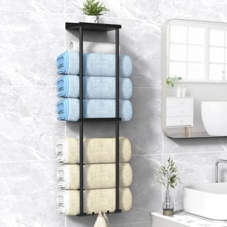Liuoud Wall Mounted Towel Rack