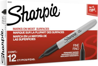 Sharpie Fine Tip Permanent Markers