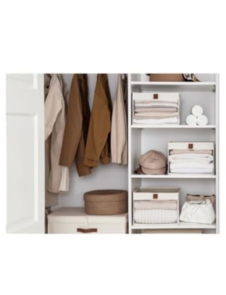 StorageWorks Fabric Storage Bins (Set of 3)