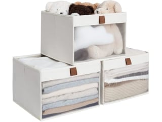 StorageWorks Fabric Storage Bins (Set of 3)