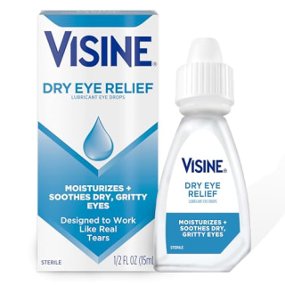 Visine Dry Eye Relief Lubricant Eye Drops