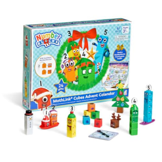 hand2mind Numberblocks MathLink Cubes Advent Calendar