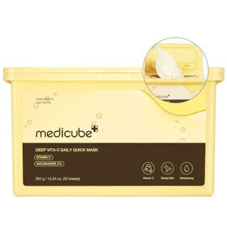 Medicube Deep Vita C Daily Quick Sheet Masks