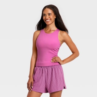 All in Motion Super Flex High Neck Racerback Support Tank Top