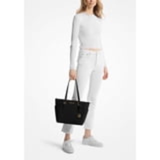 Michael Kors Jet Set Top-Zip Saffiano Leather Tote