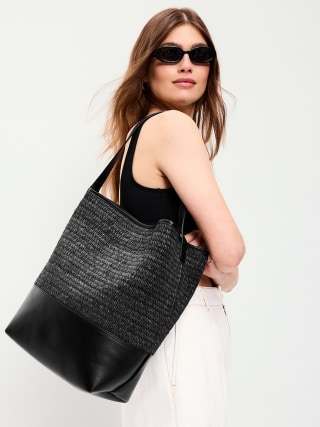 Old Navy Large Preppy Bucket Bag