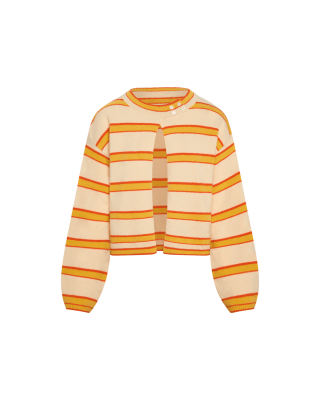 Payton Sweater in Yellow & Red Stripe